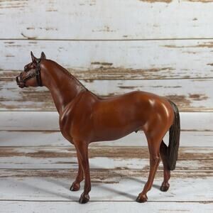 Vintage Breyer “Man O’ War” #47 – Chestnut, Traditional Scale, Molding Co. Era